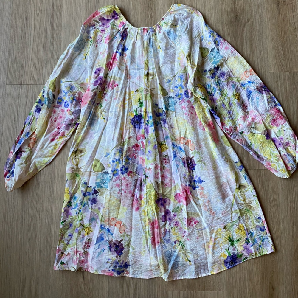 H&M Floral Mini Dress - Multicolor - Picture 3 of 4
